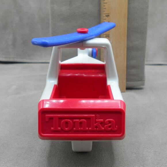 Vintage 1988 My First Tonka Police Helicopter #309 Preschool Toy - Picture 3 of 7